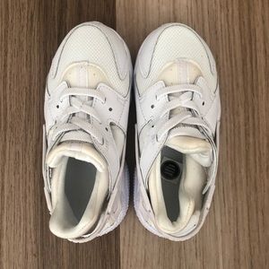 White Toddler Nikes